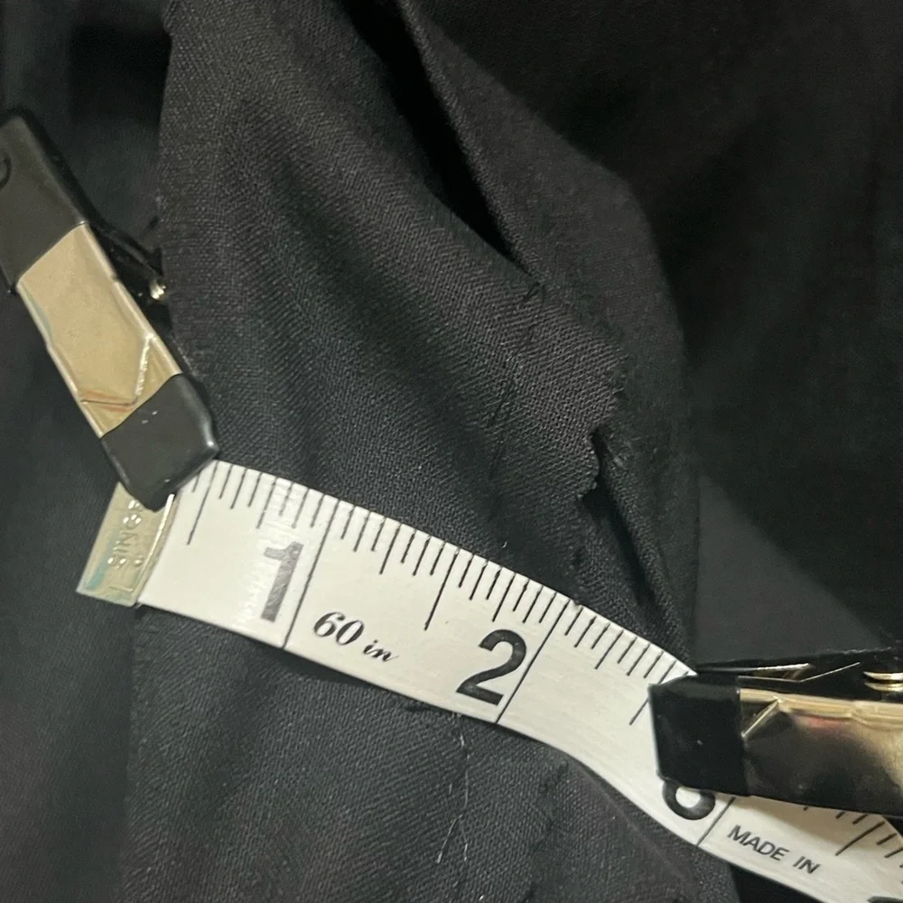 Men’s Wearhouse Black Dress Pants 32 x 30 Altered to 31 x 27 Can Be Let Out